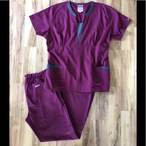 ButterSoft Medical Uniform Set, Top Lg, Pant Med.